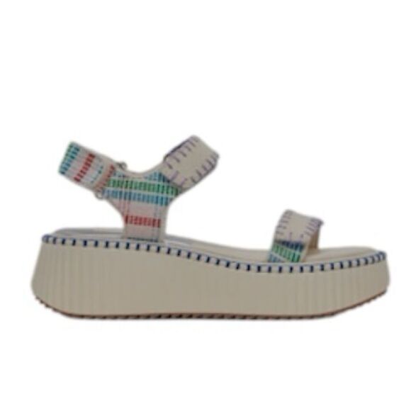 Dolce Vita Debra Sandals Ivory Multi Nubuck, Size 9.5, NWOT - Picture 2 of 11